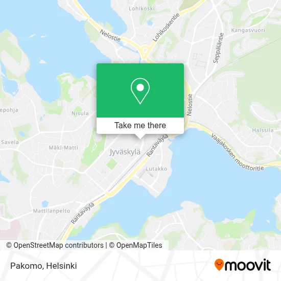 Pakomo map