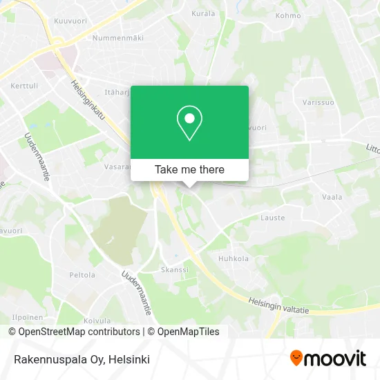 Rakennuspala Oy map