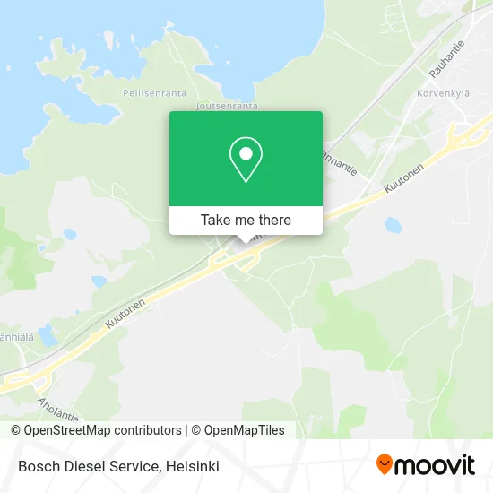 Bosch Diesel Service map