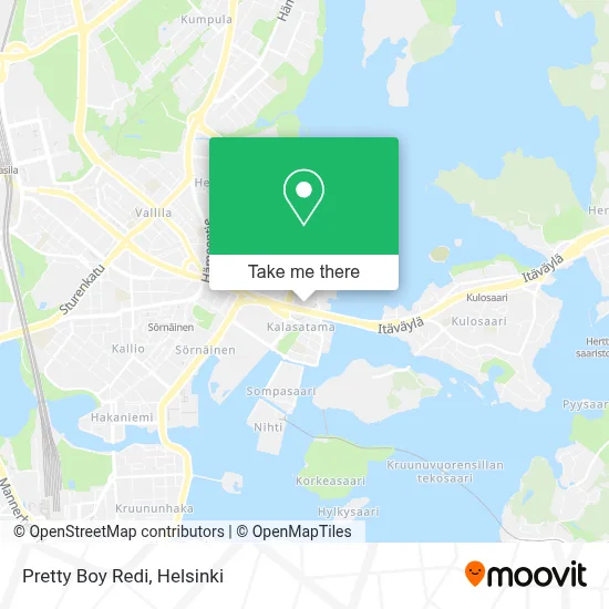 Pretty Boy Redi map