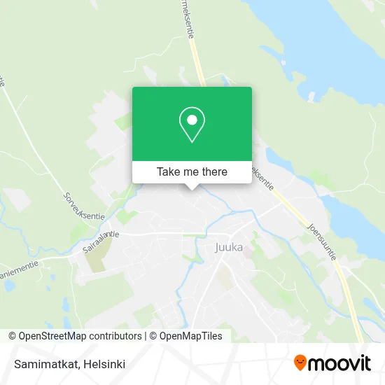 Samimatkat map