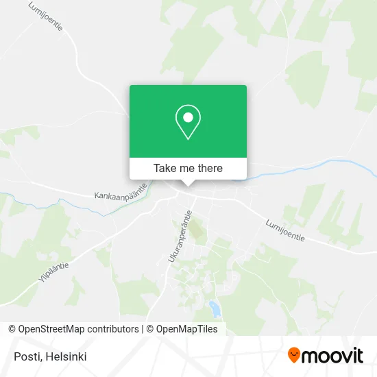 Posti map