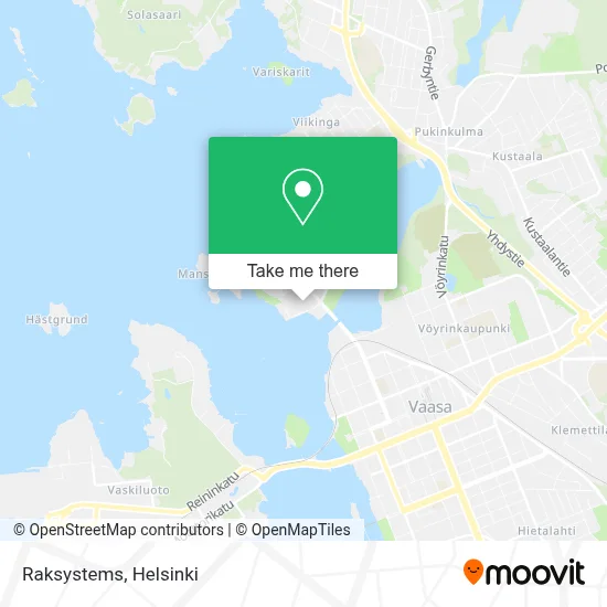 Raksystems map