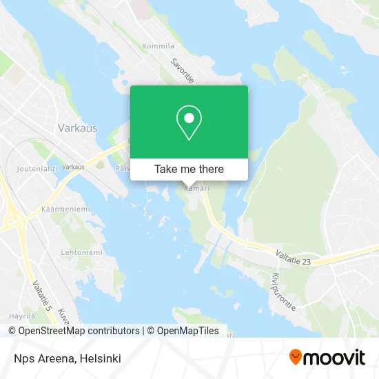 Nps Areena map
