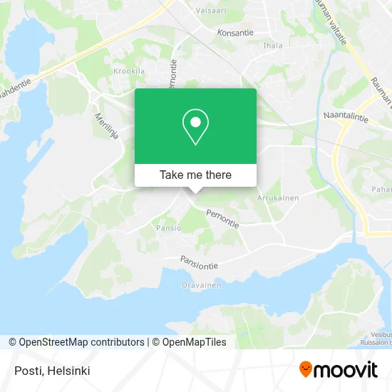 Posti map