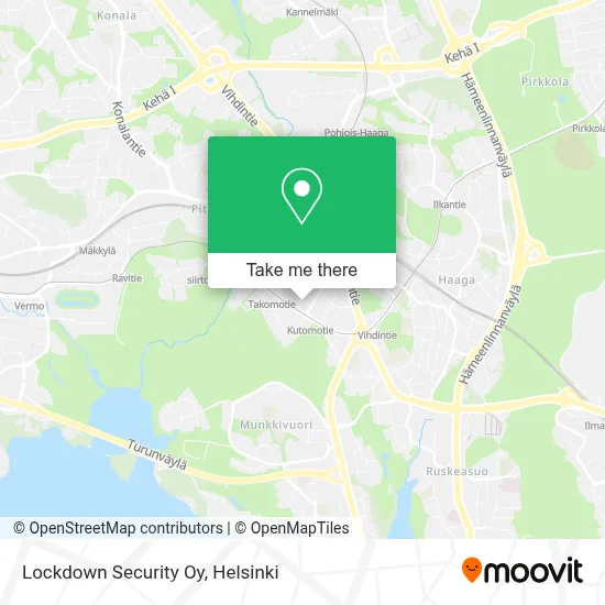 Lockdown Security Oy map