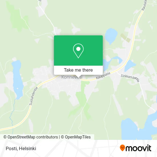 Posti map