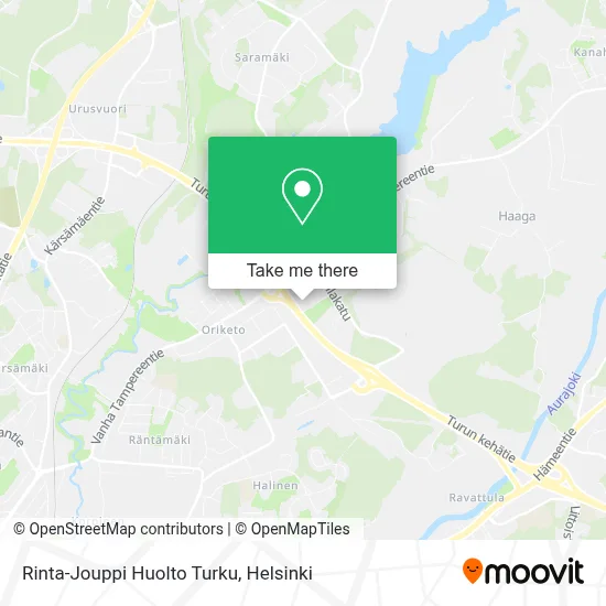 Rinta-Jouppi Huolto Turku map