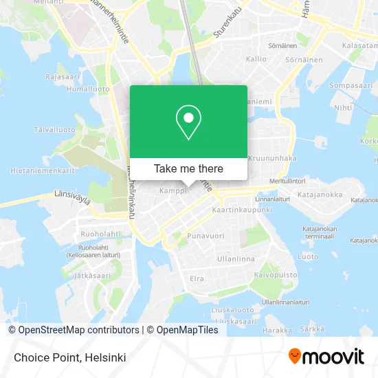 Choice Point map