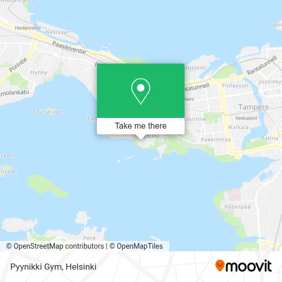 Pyynikki Gym map