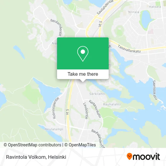 Ravintola Volkom map