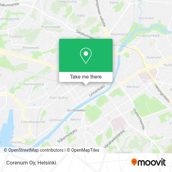 Corenum Oy map