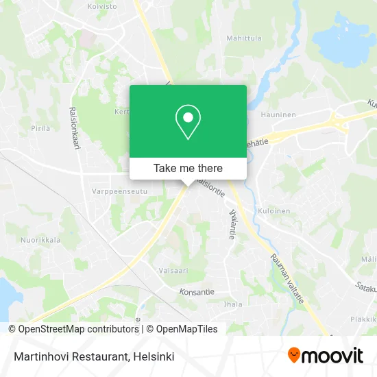 Martinhovi Restaurant map