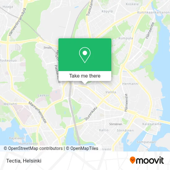 Tectia map