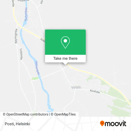 Posti map