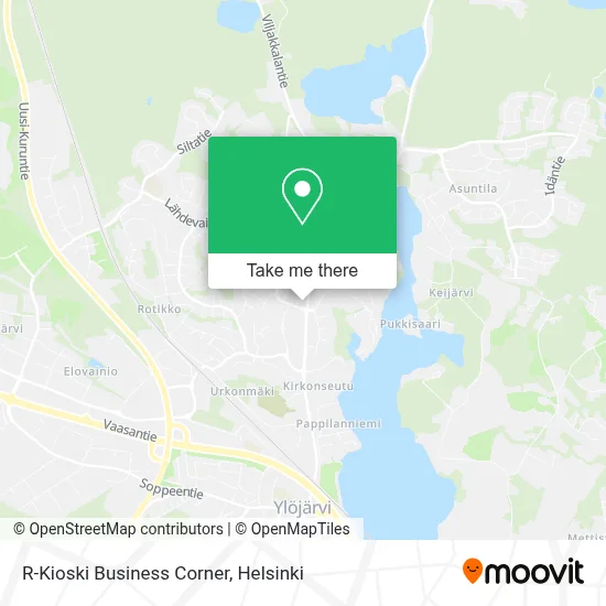R-Kioski Business Corner map