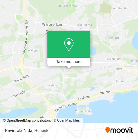 Ravintola Nida map