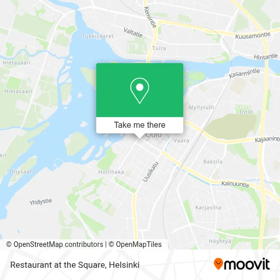 Restaurant at the Square map