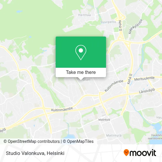 Studio Valonkuva map