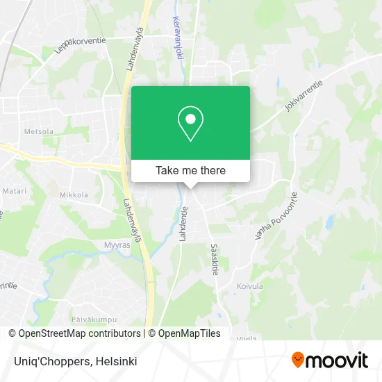 Uniq'Choppers map