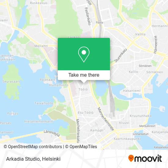 Arkadia Studio map