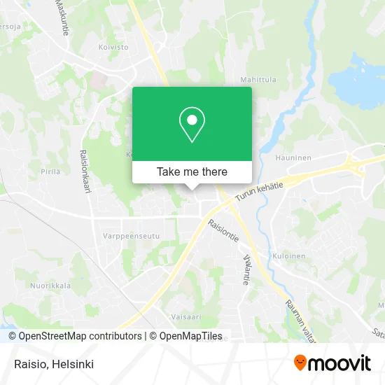 Raisio map