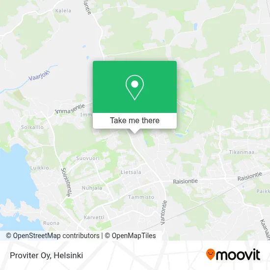 Proviter Oy map