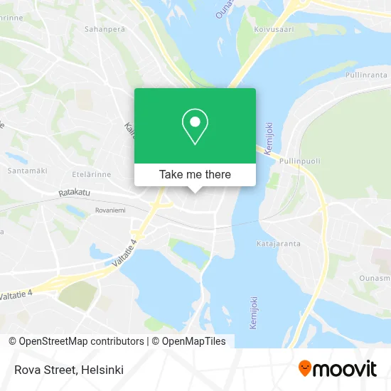 Rova Street map