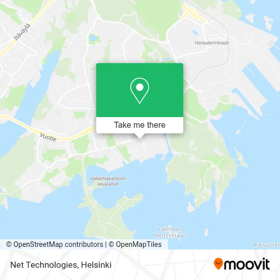 Net Technologies map