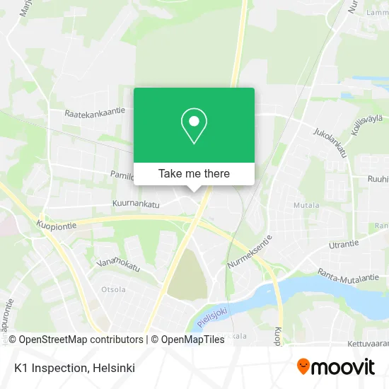K1 Inspection map