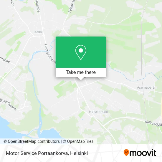 Motor Service Portaankorva map