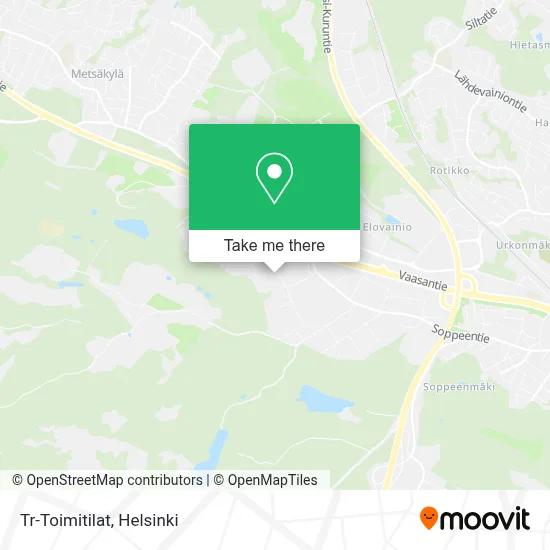 Tr-Toimitilat map