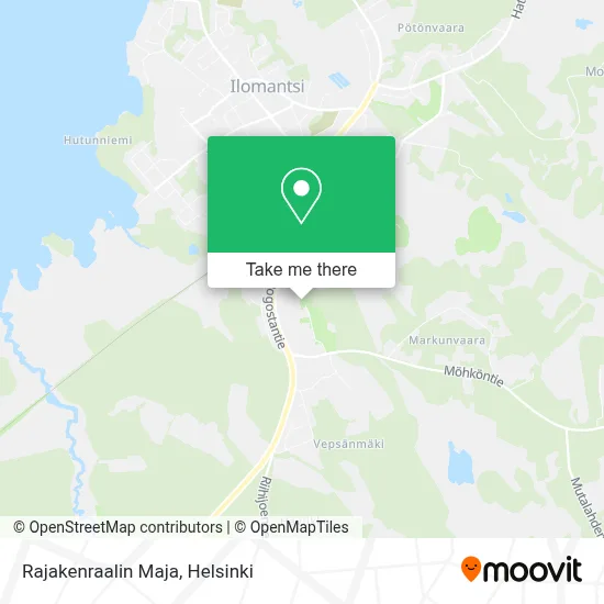 Rajakenraalin Maja map