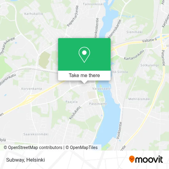 Subway map