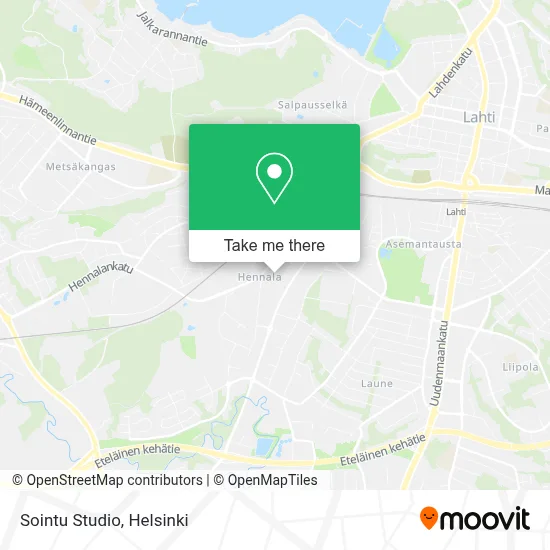 Sointu Studio map