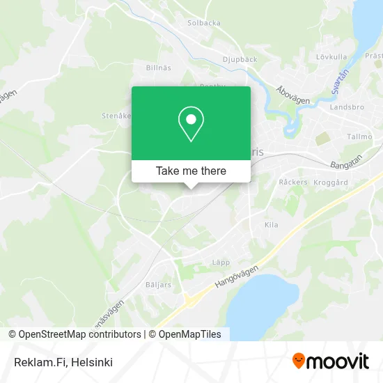 Reklam.Fi map