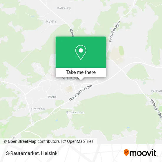 S-Rautamarket map