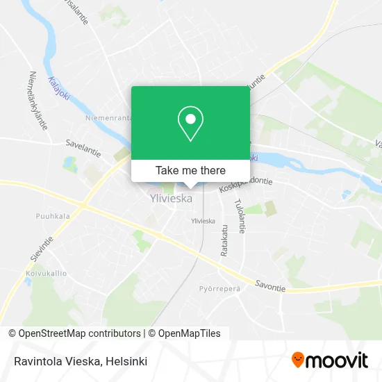 Ravintola Vieska map