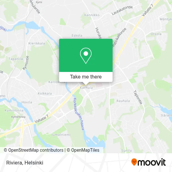 Riviera map