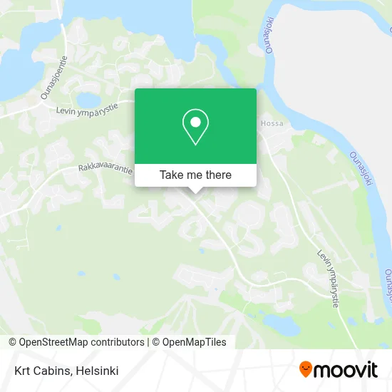 Krt Cabins map