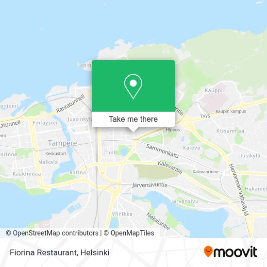 Fiorina Restaurant map