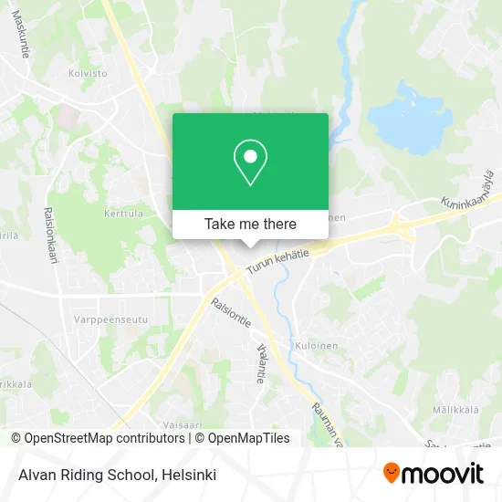 Alvan Riding School map