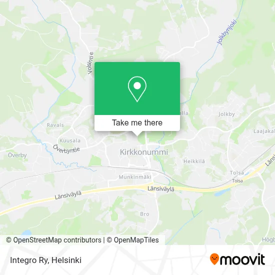 Integro Ry map