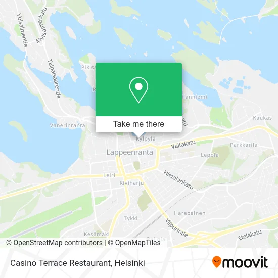 Casino Terrace Restaurant map