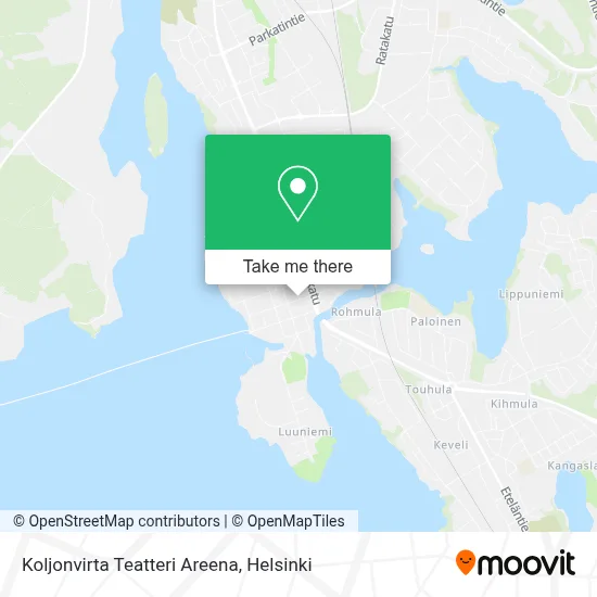 Koljonvirta Teatteri Areena map
