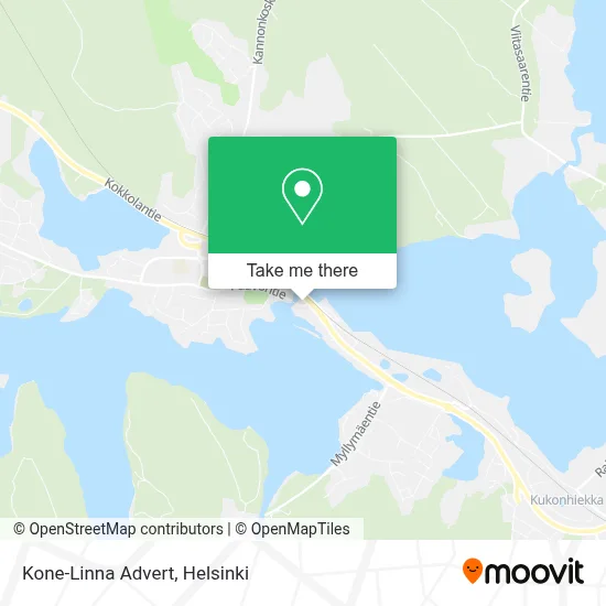 Kone-Linna Advert map