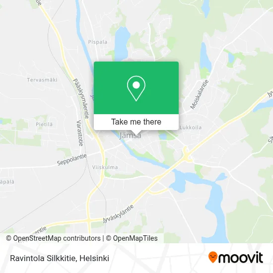 Ravintola Silkkitie map
