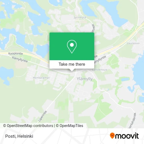 Posti map