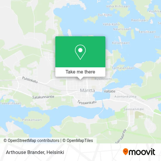 Arthouse Brander map