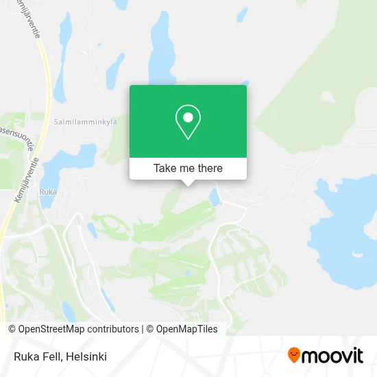 Ruka Fell map